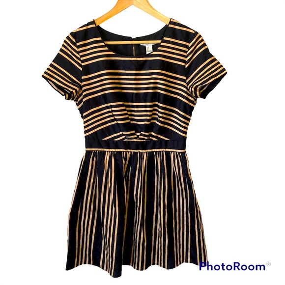 Cupcake Striped Mini Dress - Picture 1 of 10